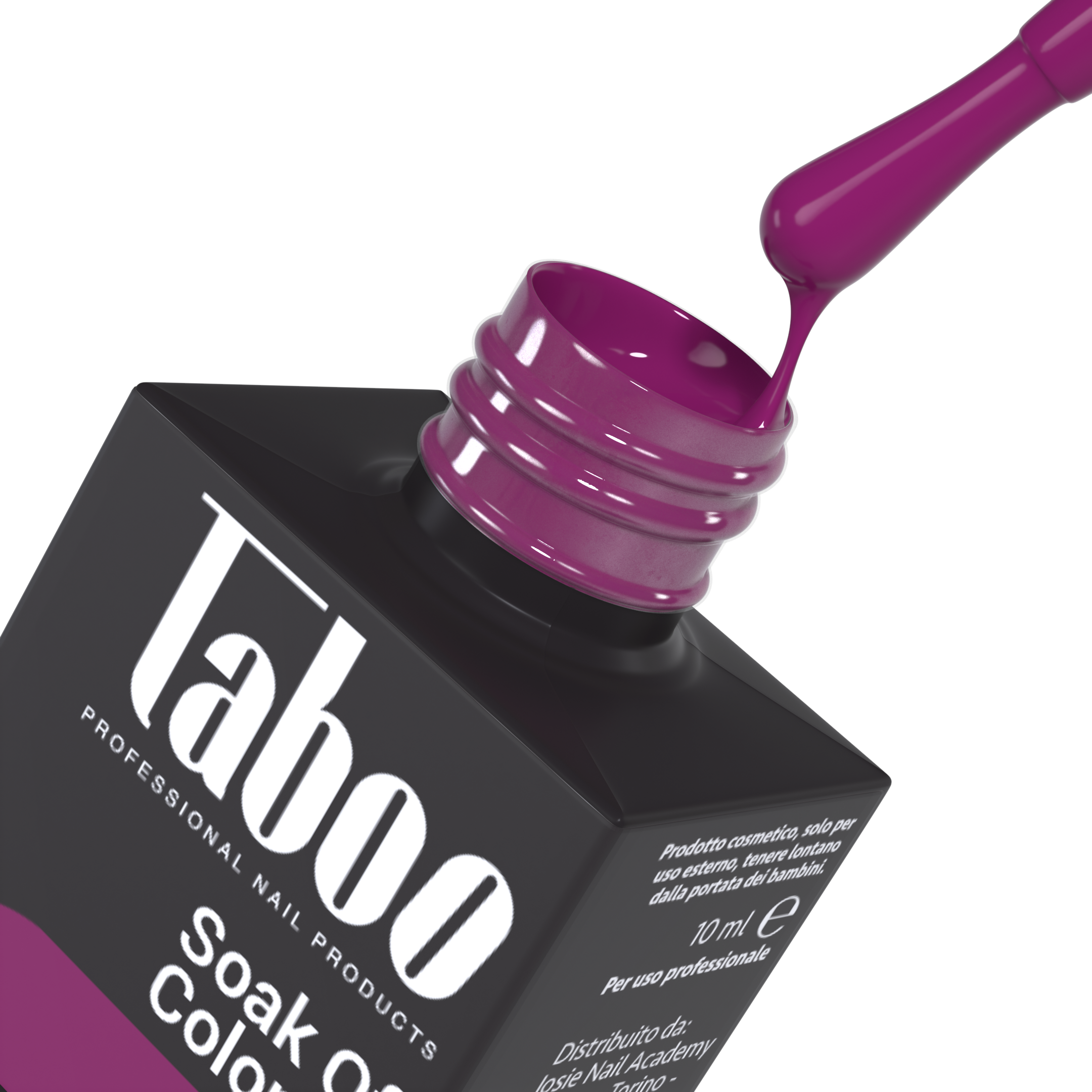 Smalto semipermanente Soak Off - Dark Violet - 413