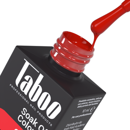 Smalto semipermanente Soak Off - Ferrari Red - 2068